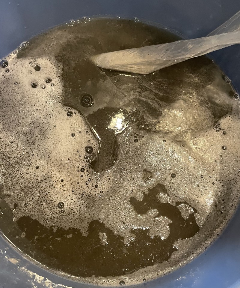 天カセエアコン洗浄内機洗浄3台の写真