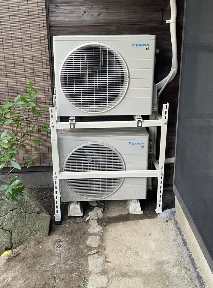 ルームエアコン入れ替え工事新規設置の写真